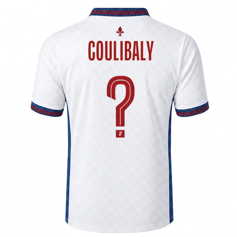 Danxen Dames Bilal Coulibaly #0 Rood Wit Blauw Uitshirt Uittenue 2026/27 T-Shirt