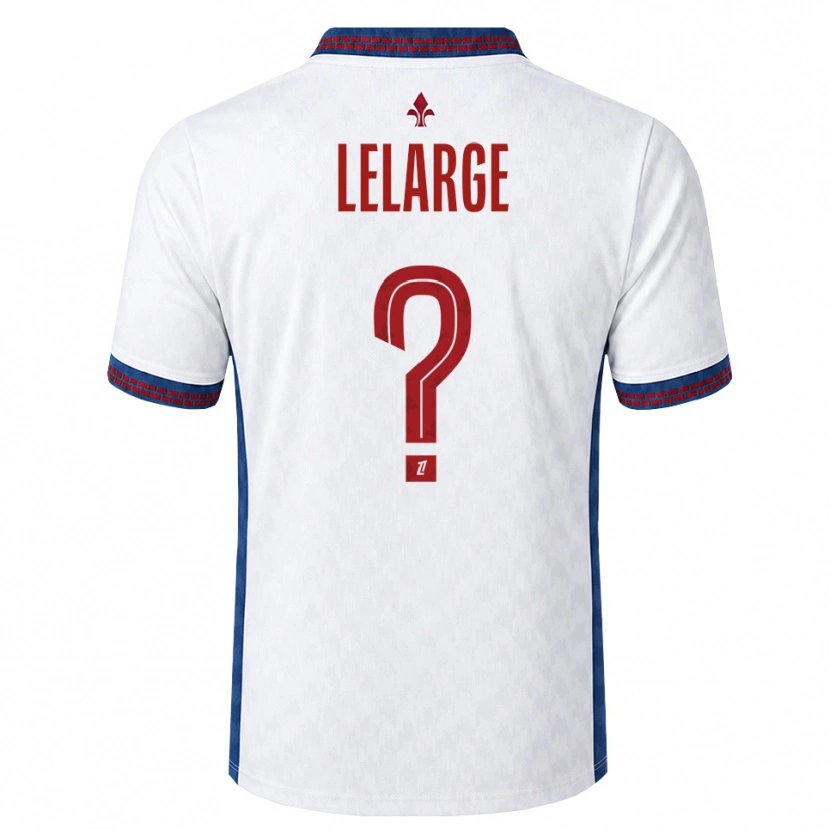 Danxen Dames Claire Lelarge #0 Rood Wit Blauw Uitshirt Uittenue 2026/27 T-Shirt
