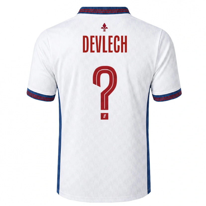 Danxen Dames Gwenaëlle Devleesschauwer #0 Rood Wit Blauw Uitshirt Uittenue 2026/27 T-Shirt