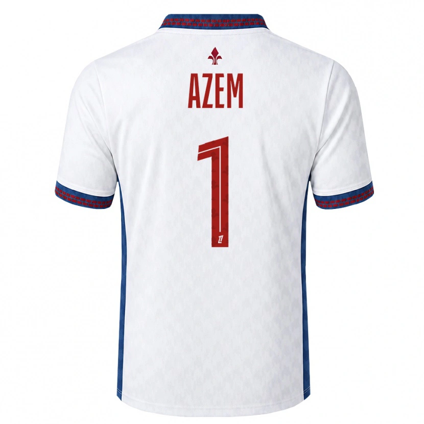 Danxen Dames Floriane Azem #1 Rood Wit Blauw Uitshirt Uittenue 2026/27 T-Shirt