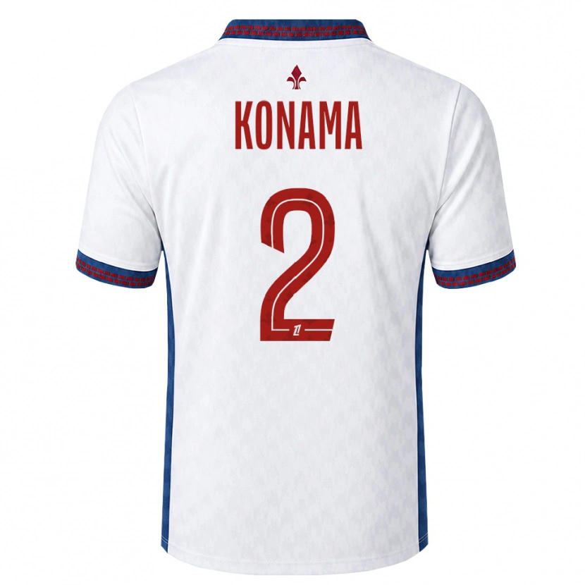 Danxen Dames Owen Konama #2 Rood Wit Blauw Uitshirt Uittenue 2026/27 T-Shirt