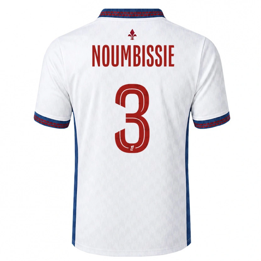 Danxen Dames Stéphane Noumbissie #3 Rood Wit Blauw Uitshirt Uittenue 2026/27 T-Shirt