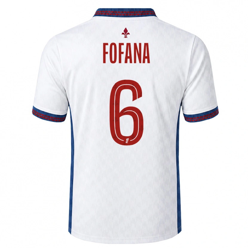 Danxen Dames Bassekou Fofana #6 Rood Wit Blauw Uitshirt Uittenue 2026/27 T-Shirt