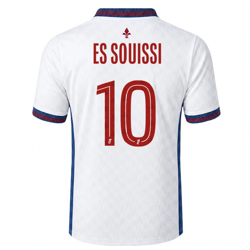 Danxen Dames Yllian Es Souissi #10 Rood Wit Blauw Uitshirt Uittenue 2026/27 T-Shirt