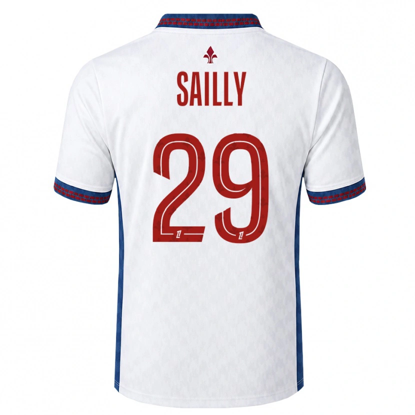 Danxen Dames Charlotte Sailly #29 Rood Wit Blauw Uitshirt Uittenue 2026/27 T-Shirt