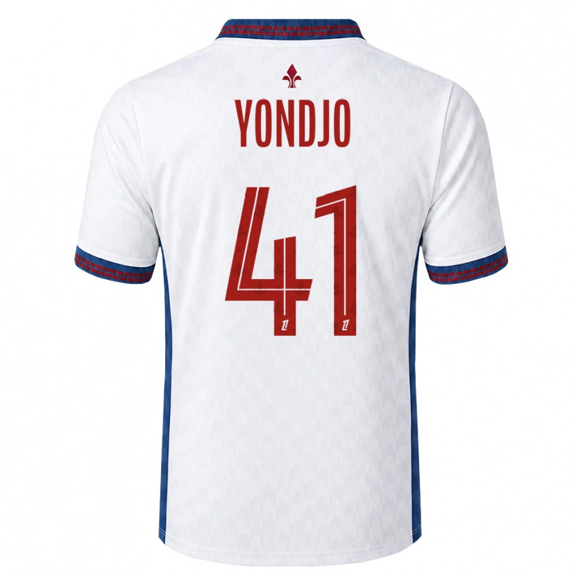 Danxen Dames Angel Yondjo Matah #41 Rood Wit Blauw Uitshirt Uittenue 2026/27 T-Shirt
