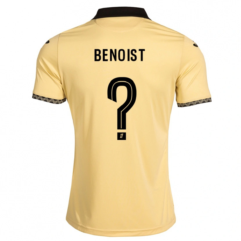 Danxen Dames Baptiste Benoist #0 Navajo Wit Zwart Uitshirt Uittenue 2026/27 T-Shirt