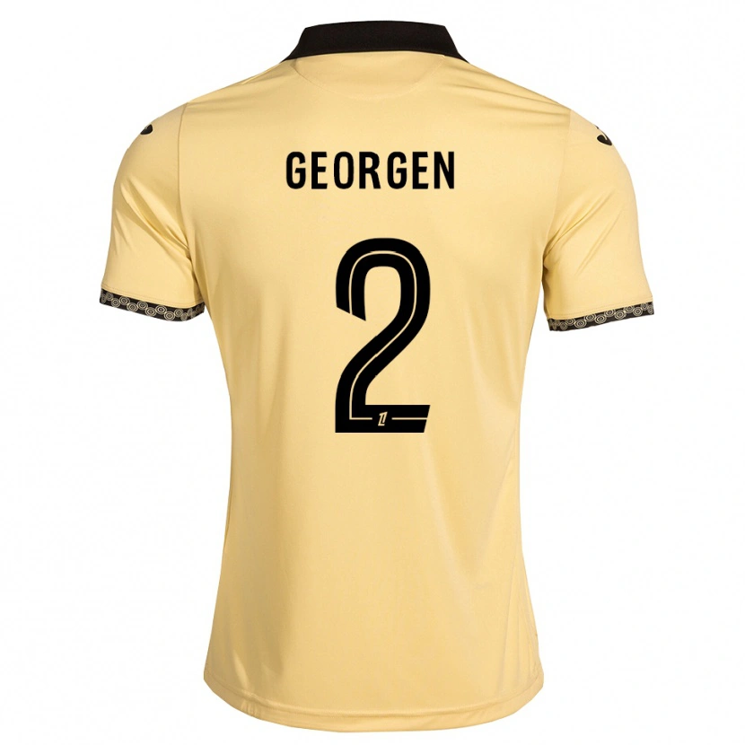 Danxen Dames Alec Georgen #2 Navajo Wit Zwart Uitshirt Uittenue 2026/27 T-Shirt