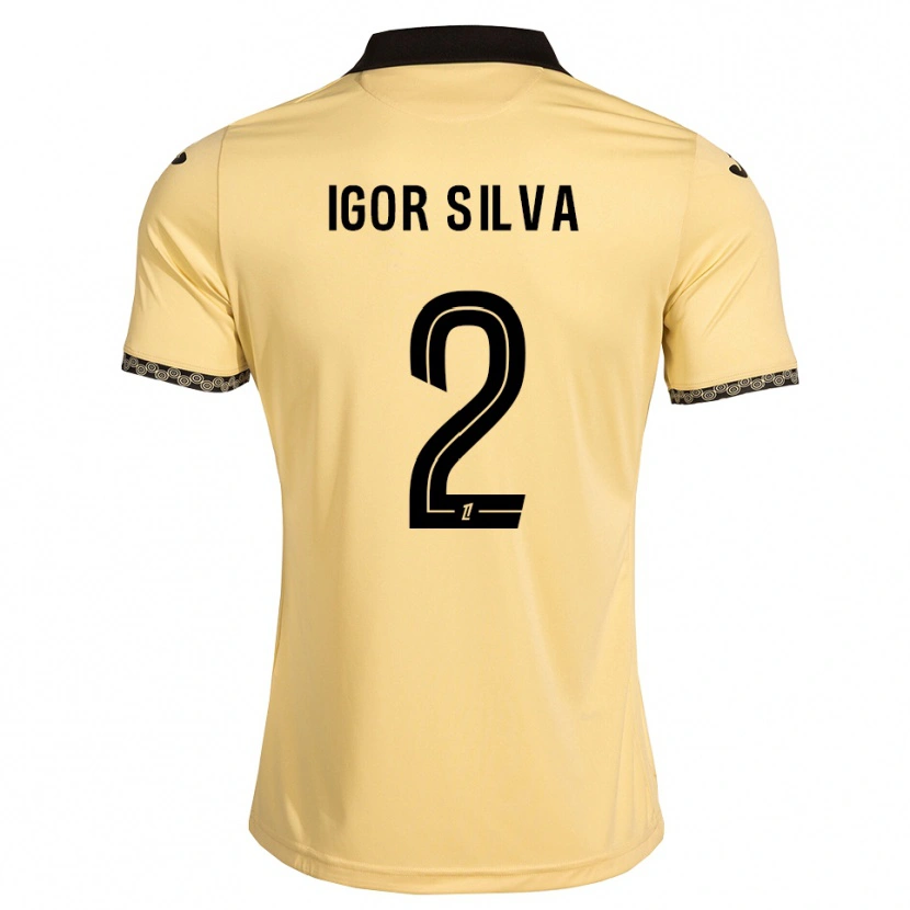 Danxen Dames Igor Silva #2 Navajo Wit Zwart Uitshirt Uittenue 2026/27 T-Shirt