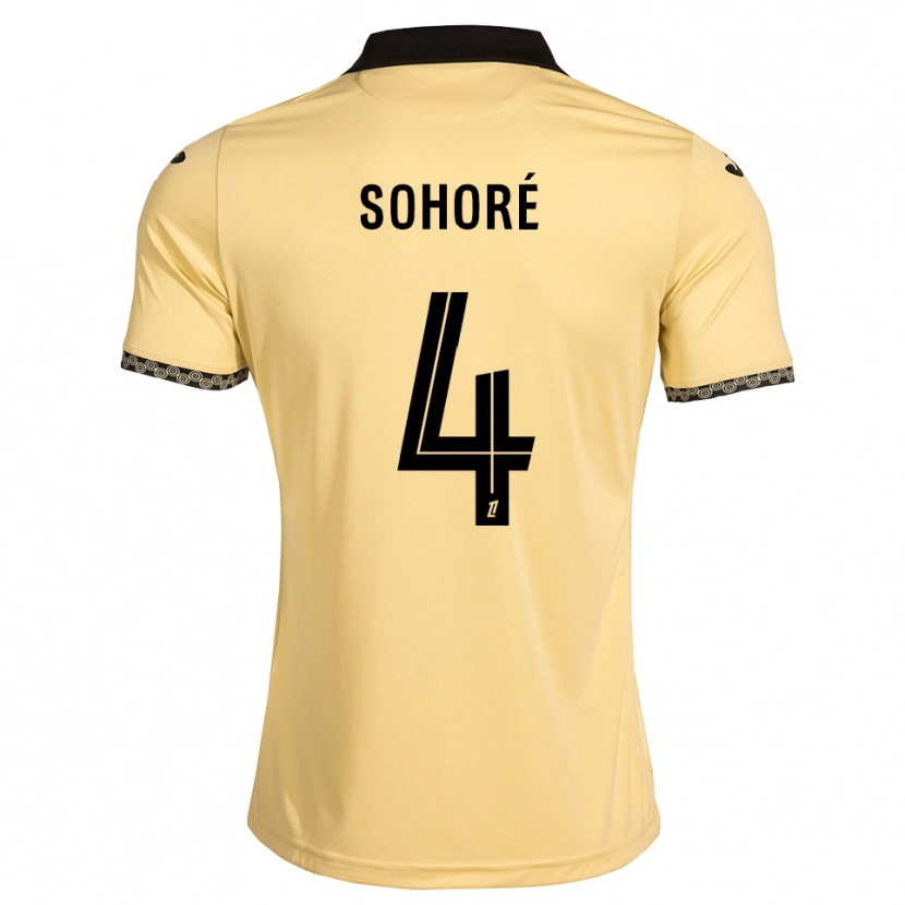 Danxen Dames Seni Sohoré #4 Navajo Wit Zwart Uitshirt Uittenue 2026/27 T-Shirt