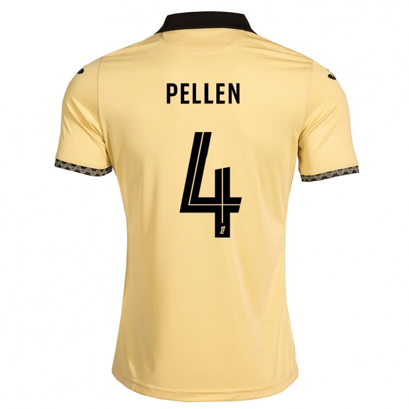 Danxen Dames Louise Pellen #4 Navajo Wit Zwart Uitshirt Uittenue 2026/27 T-Shirt