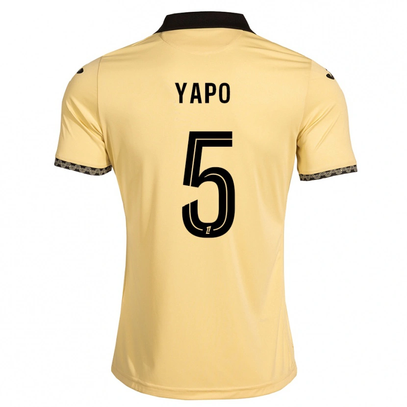 Danxen Dames Ezekiel Yapo #5 Navajo Wit Zwart Uitshirt Uittenue 2026/27 T-Shirt