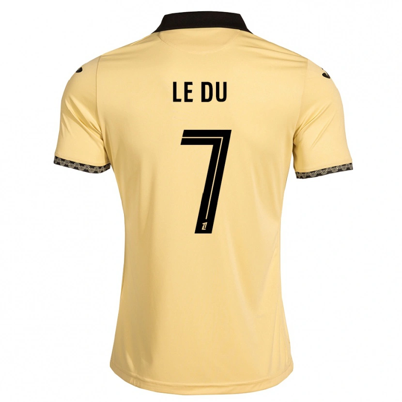 Danxen Dames Océane Le Du #7 Navajo Wit Zwart Uitshirt Uittenue 2026/27 T-Shirt
