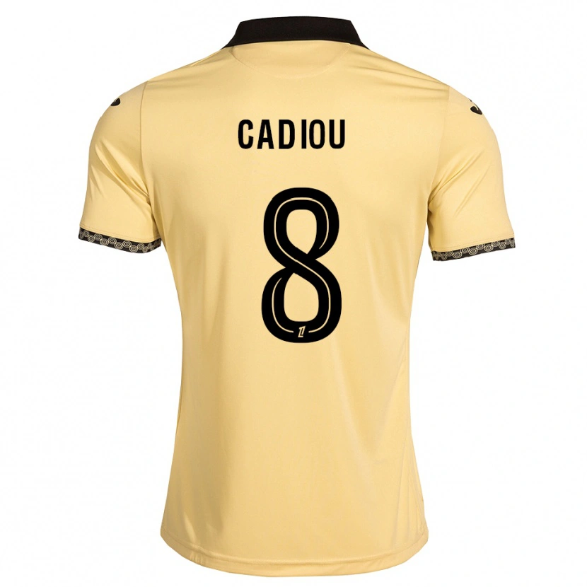 Danxen Dames Noah Cadiou #8 Navajo Wit Zwart Uitshirt Uittenue 2026/27 T-Shirt
