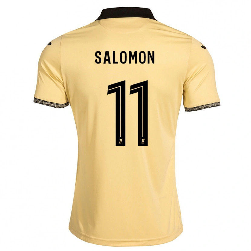 Danxen Dames Enzo Salomon #11 Navajo Wit Zwart Uitshirt Uittenue 2026/27 T-Shirt
