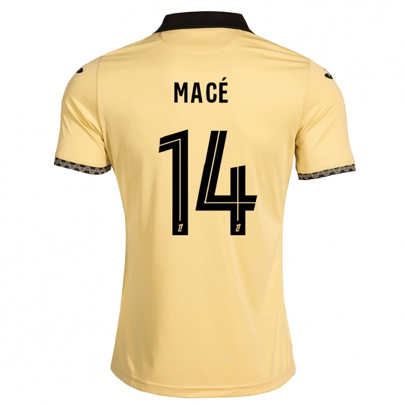 Danxen Dames Marine Macé #14 Navajo Wit Zwart Uitshirt Uittenue 2026/27 T-Shirt