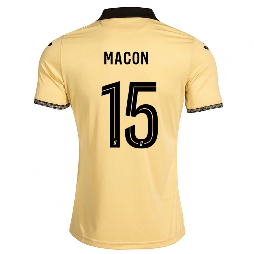 Danxen Dames Baptiste Macon #15 Navajo Wit Zwart Uitshirt Uittenue 2026/27 T-Shirt