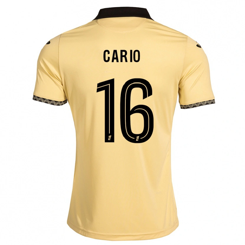 Danxen Dames Anthony Cario #16 Navajo Wit Zwart Uitshirt Uittenue 2026/27 T-Shirt