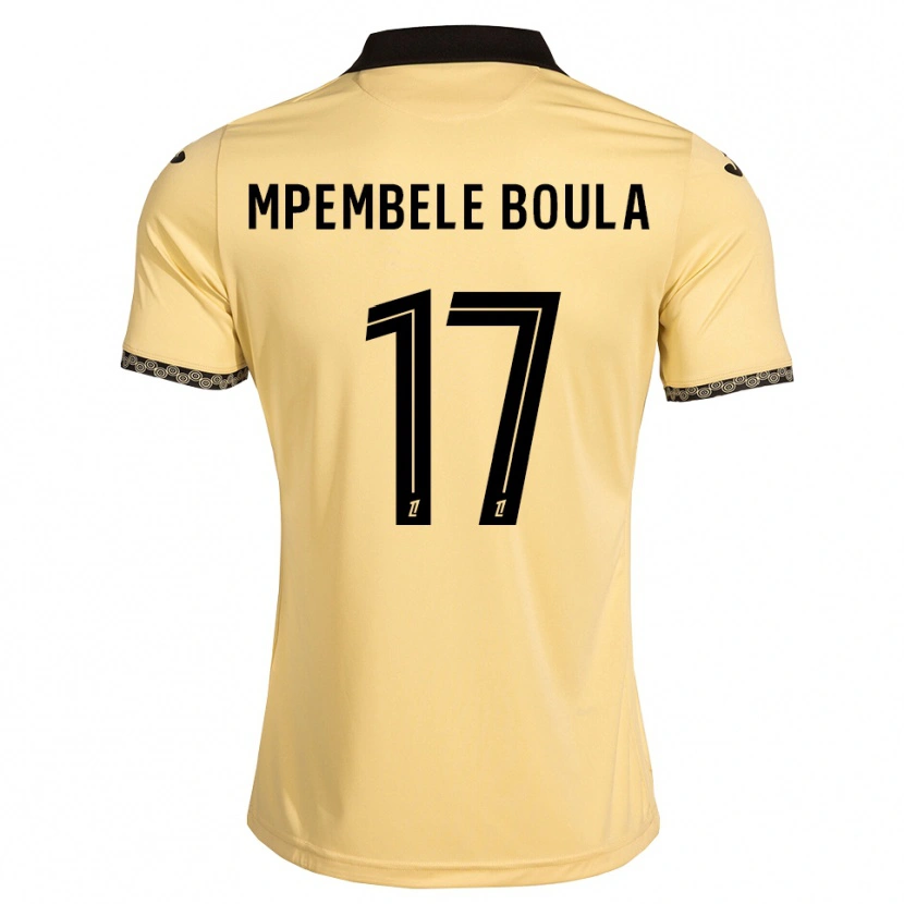 Danxen Dames Exaucé Mpembele Boula #17 Navajo Wit Zwart Uitshirt Uittenue 2026/27 T-Shirt