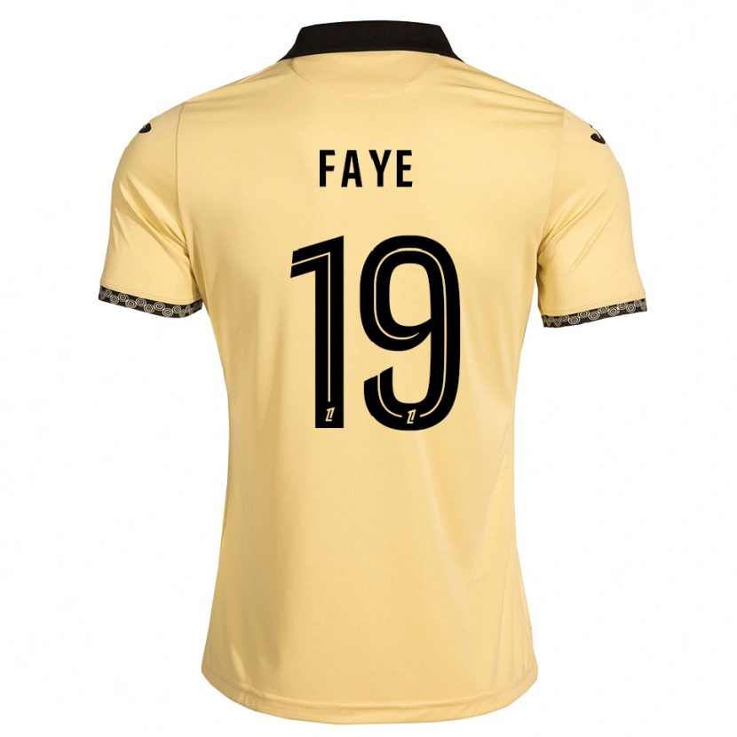 Danxen Dames Souleymane Faye #19 Navajo Wit Zwart Uitshirt Uittenue 2026/27 T-Shirt