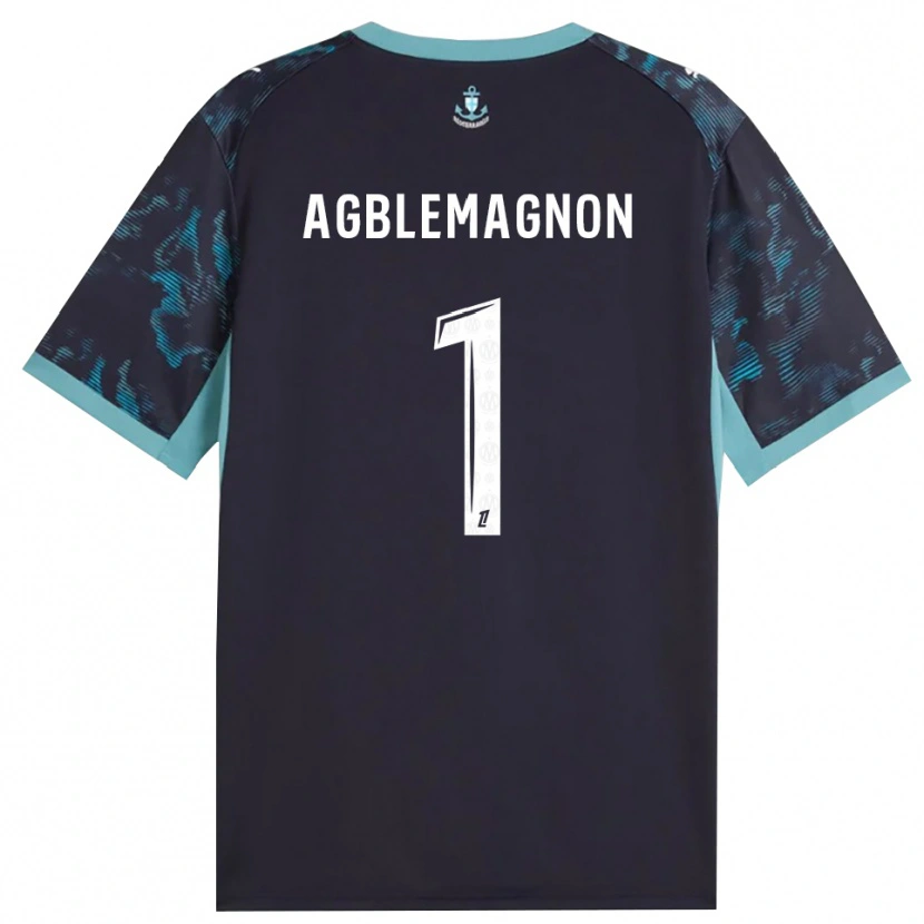 Danxen Dames Jordan Agblemagnon #1 Licht Turkoois Wit Zwart Uitshirt Uittenue 2026/27 T-Shirt