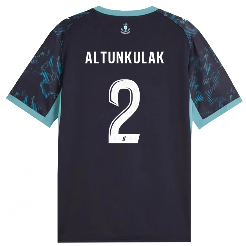 Danxen Dames Selen Altunkulak #2 Licht Turkoois Wit Zwart Uitshirt Uittenue 2026/27 T-Shirt