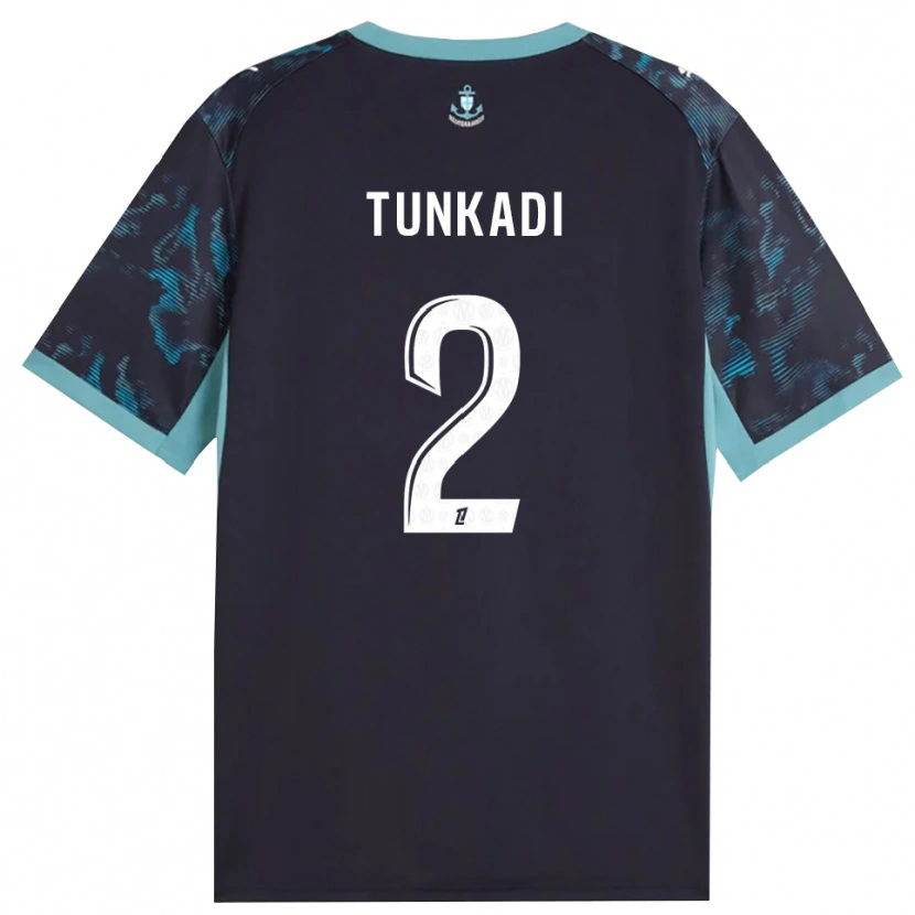 Danxen Dames Alexandre Tunkadi #2 Licht Turkoois Wit Zwart Uitshirt Uittenue 2026/27 T-Shirt