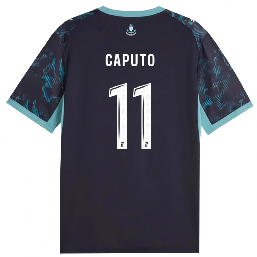 Danxen Dames Cindy Caputo #11 Licht Turkoois Wit Zwart Uitshirt Uittenue 2026/27 T-Shirt