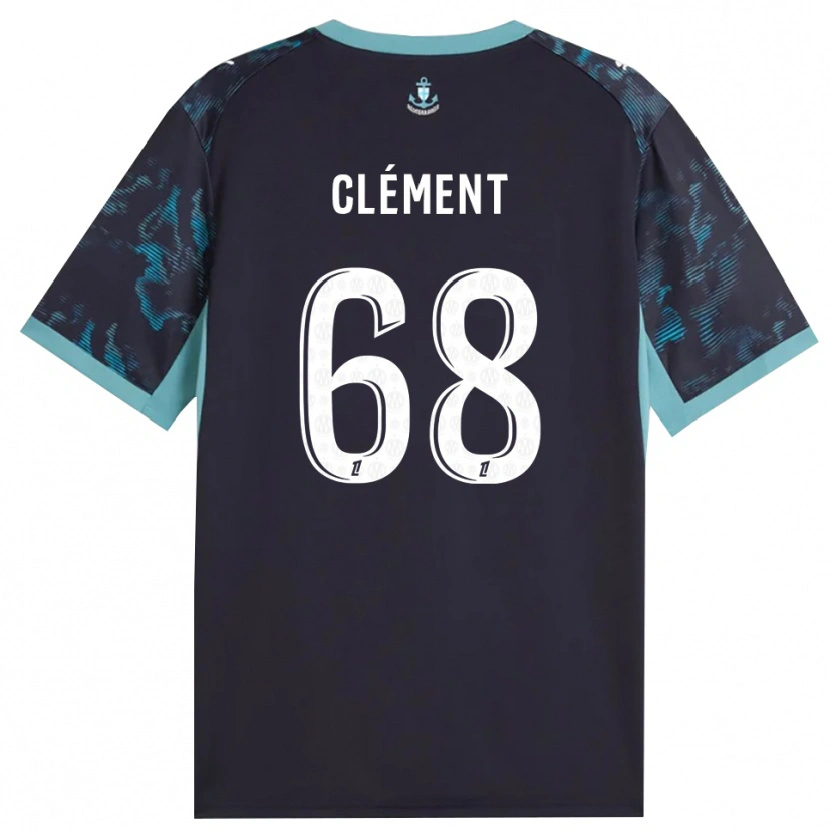 Danxen Dames Mathis Clément #68 Licht Turkoois Wit Zwart Uitshirt Uittenue 2026/27 T-Shirt