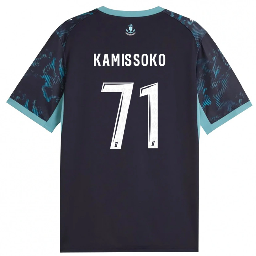 Danxen Dames Nouhoum Kamissoko #71 Licht Turkoois Wit Zwart Uitshirt Uittenue 2026/27 T-Shirt