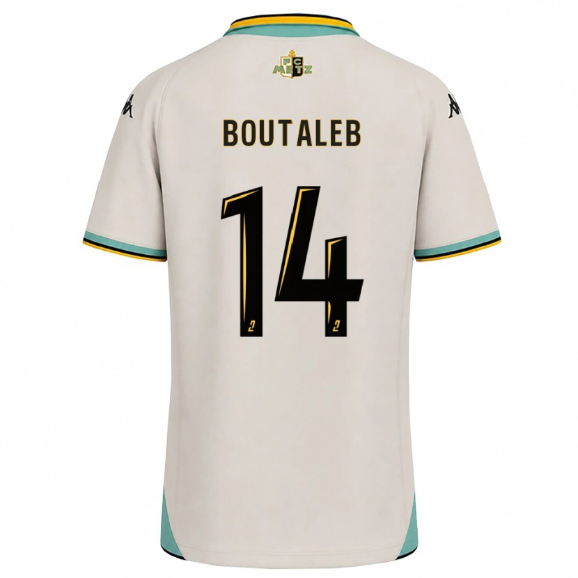 Danxen Dames Inès Boutaleb #14 Bloemenwit Zwart Uitshirt Uittenue 2026/27 T-Shirt