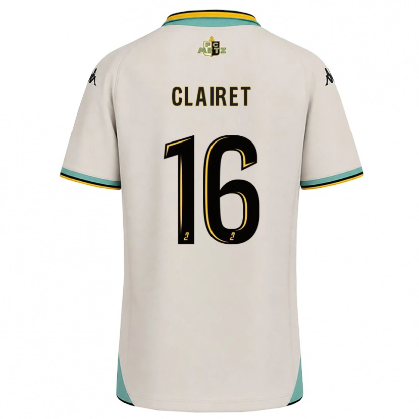 Danxen Dames Duncan Clairet #16 Bloemenwit Zwart Uitshirt Uittenue 2026/27 T-Shirt