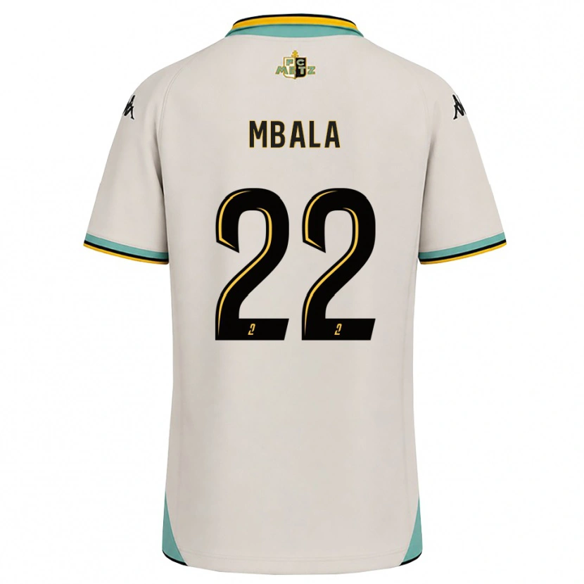 Danxen Dames Nathan Mbala #22 Bloemenwit Zwart Uitshirt Uittenue 2026/27 T-Shirt
