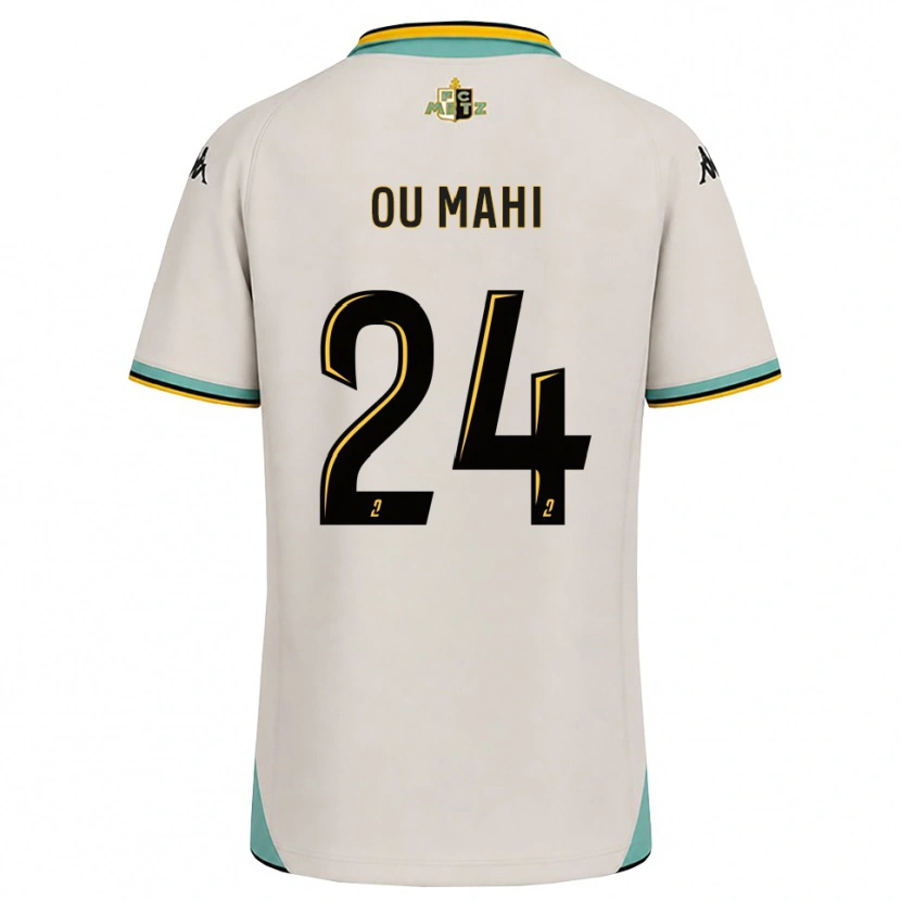 Danxen Dames Inès Ou Mahi #24 Bloemenwit Zwart Uitshirt Uittenue 2026/27 T-Shirt