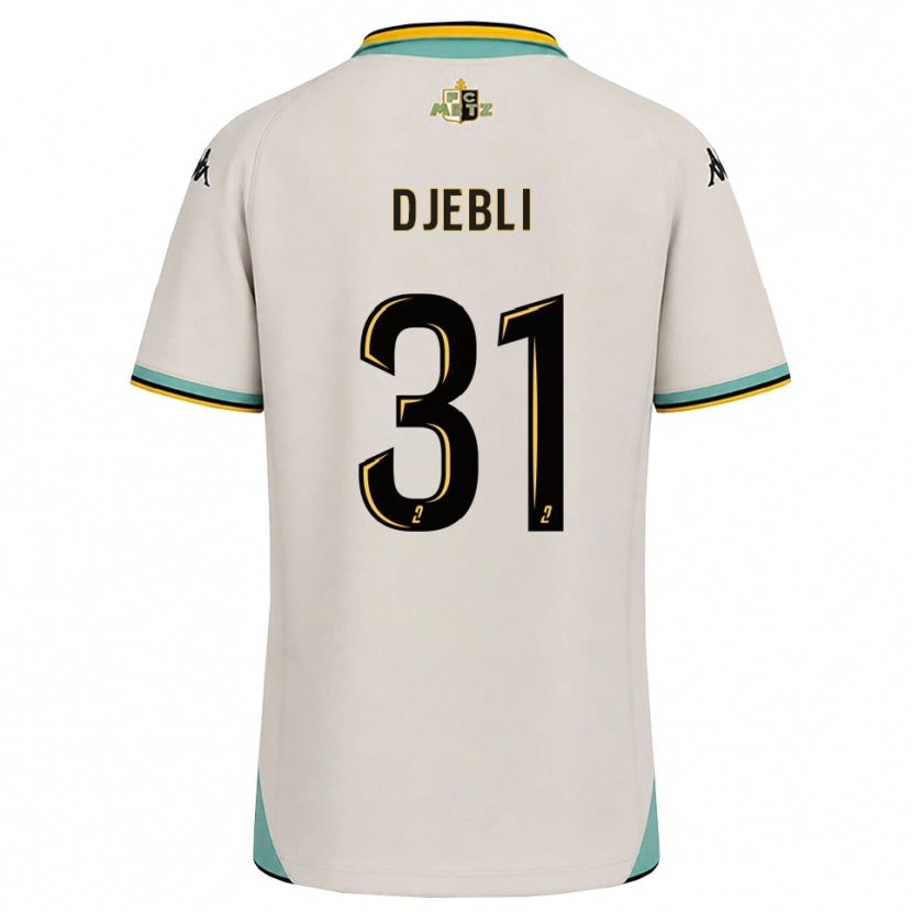Danxen Dames Assia Djebli #31 Bloemenwit Zwart Uitshirt Uittenue 2026/27 T-Shirt