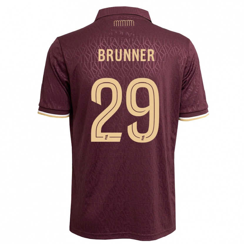 Danxen Dames Paris Brunner #29 Maroon Zandbruin Uitshirt Uittenue 2026/27 T-Shirt