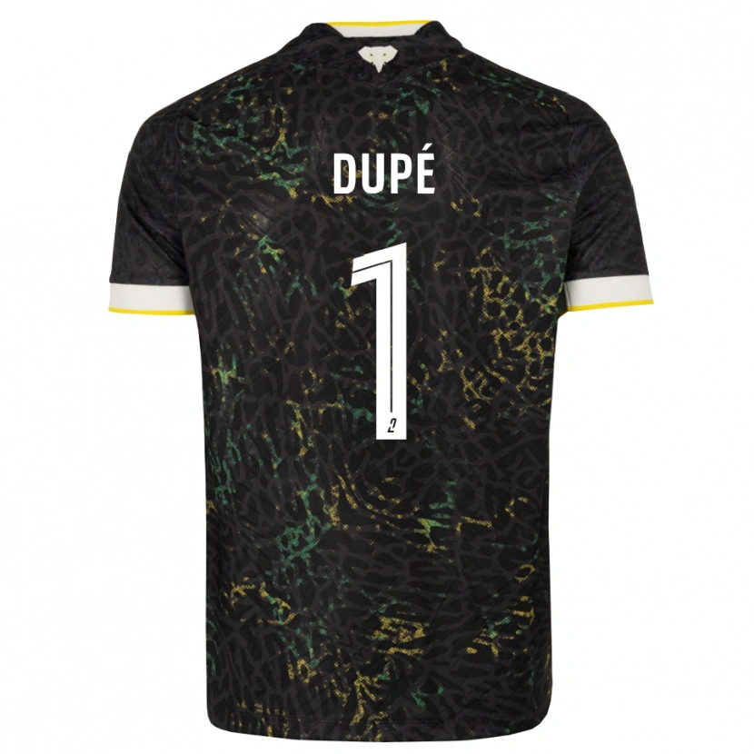 Danxen Dames Maxime Dupé #1 Zwart Wit Geel Uitshirt Uittenue 2026/27 T-Shirt