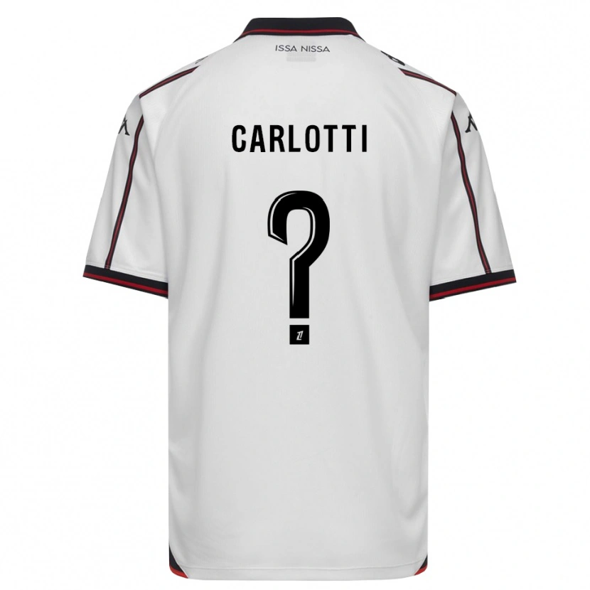 Danxen Dames Mathis Carlotti #0 Zwart Wit Uitshirt Uittenue 2026/27 T-Shirt