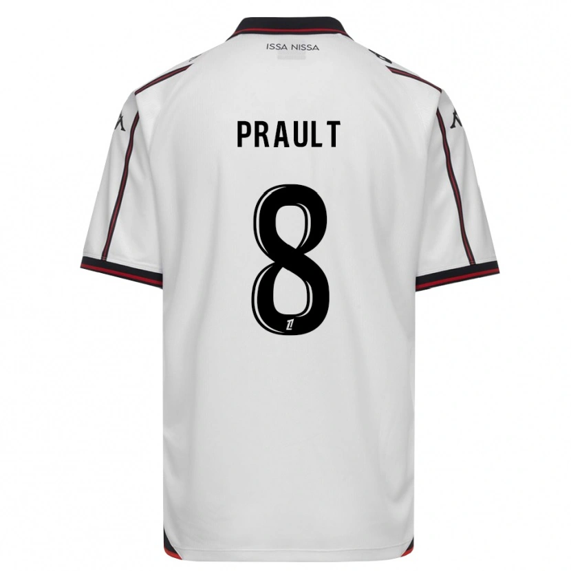 Danxen Dames Jade Prault #8 Zwart Wit Uitshirt Uittenue 2026/27 T-Shirt