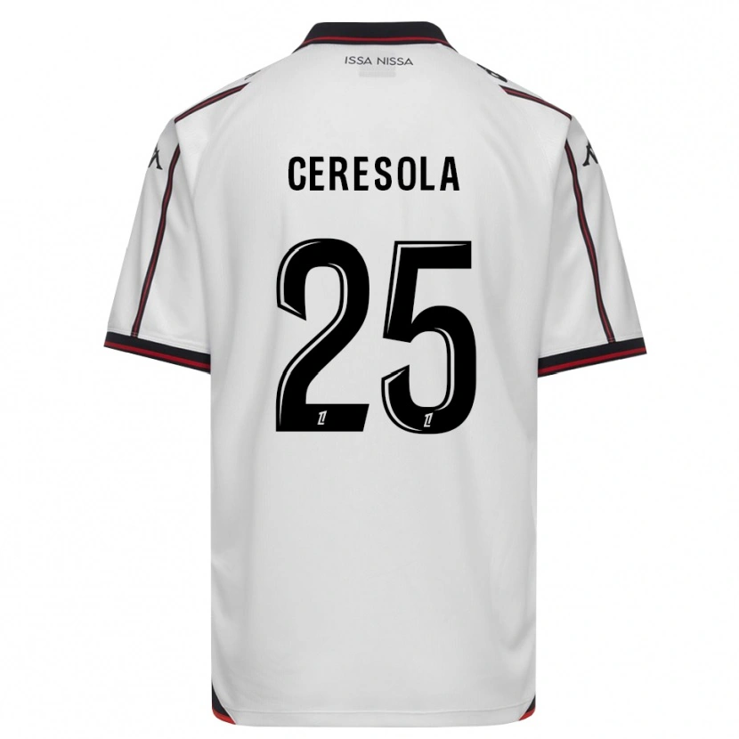 Danxen Dames Manon Ceresola #25 Zwart Wit Uitshirt Uittenue 2026/27 T-Shirt