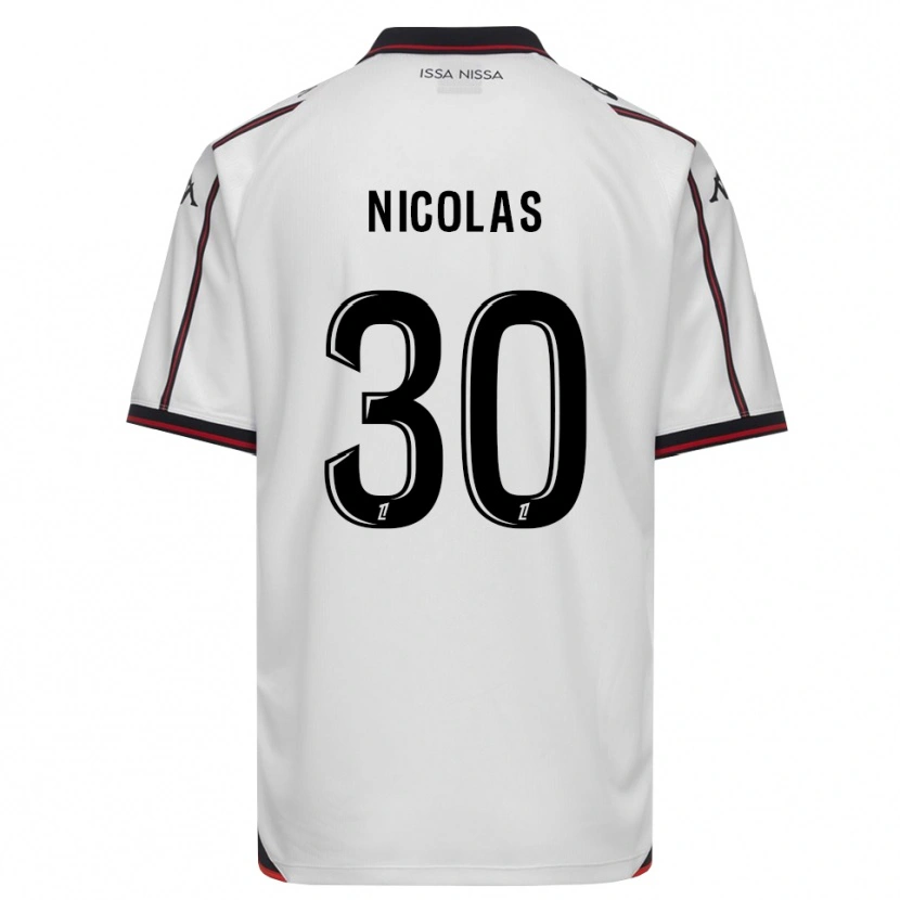 Danxen Dames Lina-Lou Nicolas #30 Zwart Wit Uitshirt Uittenue 2026/27 T-Shirt
