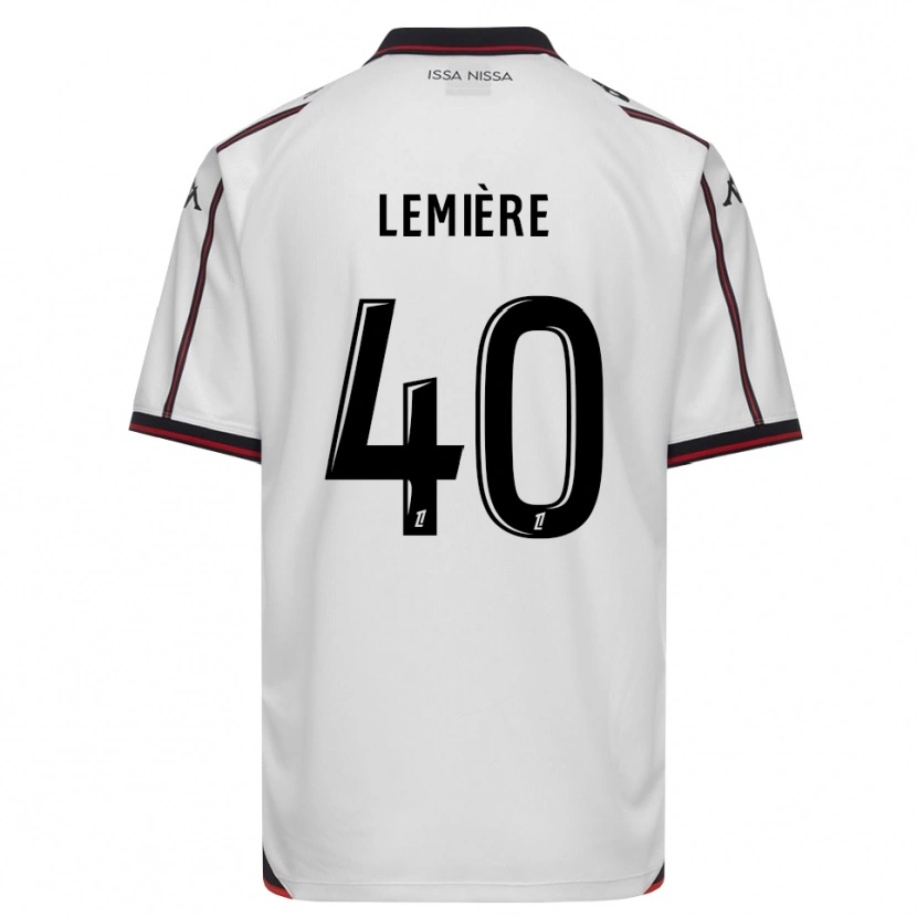 Danxen Dames Pauline Lemière #40 Zwart Wit Uitshirt Uittenue 2026/27 T-Shirt