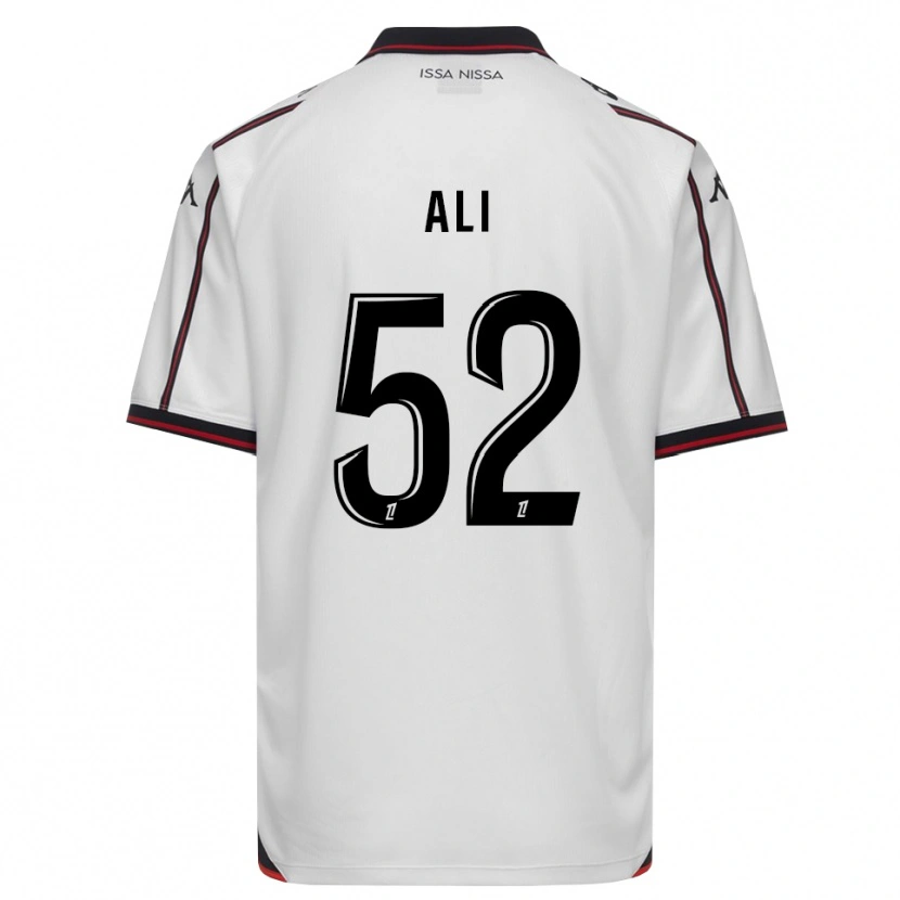 Danxen Dames Kéfren Ali #52 Zwart Wit Uitshirt Uittenue 2026/27 T-Shirt