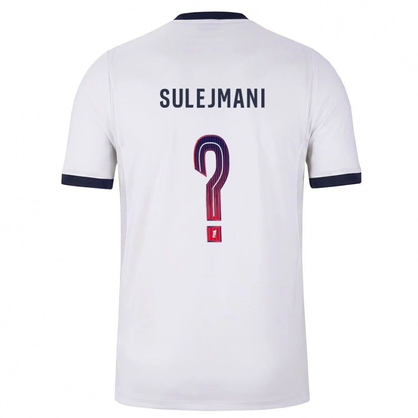 Danxen Dames Lora Sulejmani #0 Wit Zwart Rood Uitshirt Uittenue 2026/27 T-Shirt