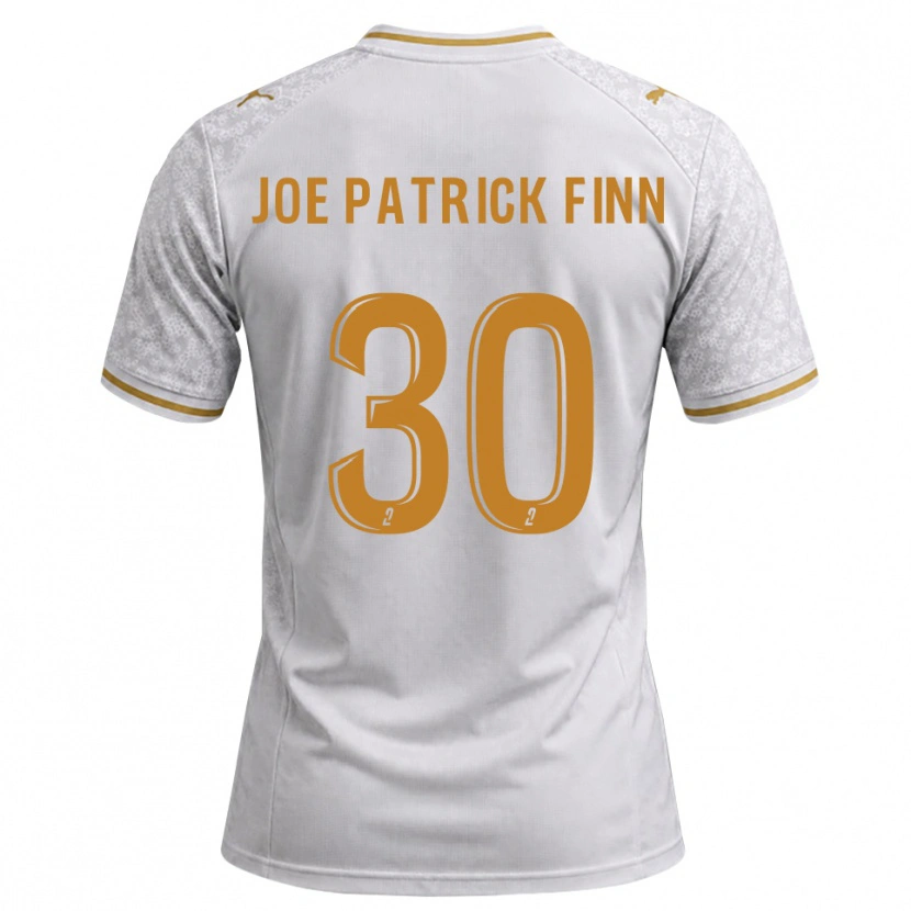 Danxen Dames John Patrick #30 Wit Grijs Goudenrood Uitshirt Uittenue 2026/27 T-Shirt