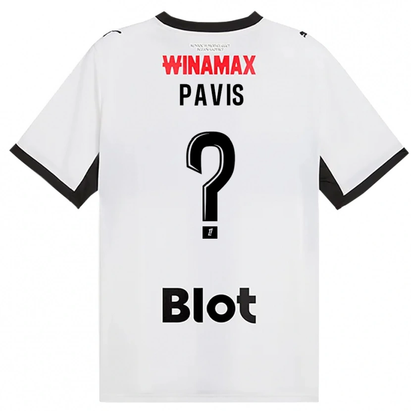 Danxen Dames Robin Pavis #0 Zwart Wit Rood Uitshirt Uittenue 2026/27 T-Shirt