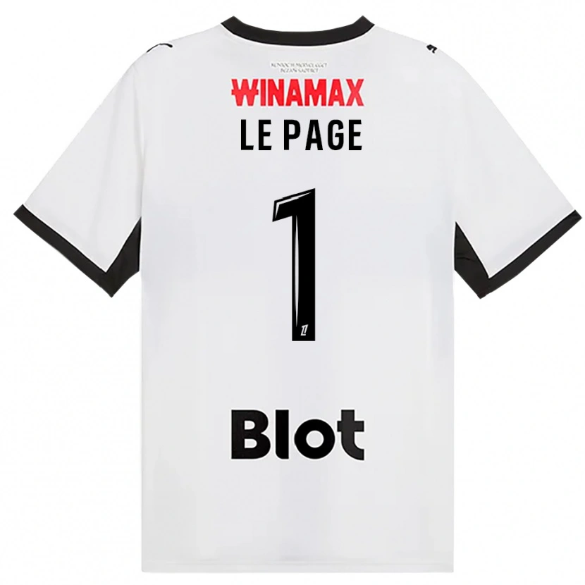 Danxen Dames Noé Le Page #1 Zwart Wit Rood Uitshirt Uittenue 2026/27 T-Shirt