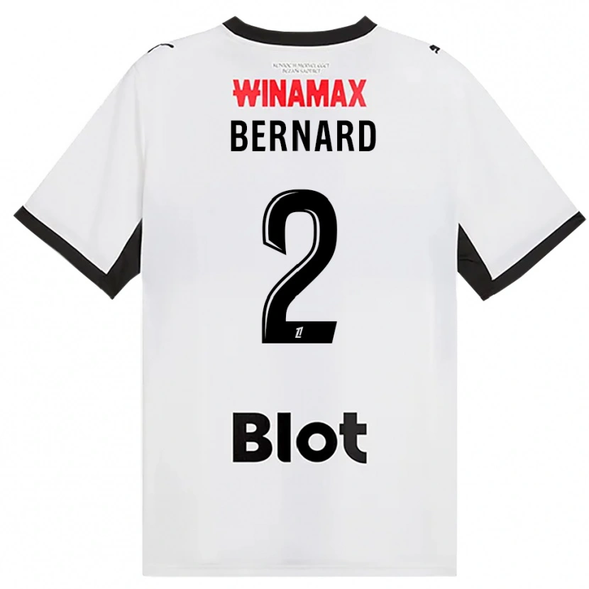 Danxen Dames Alexis Bernard #2 Zwart Wit Rood Uitshirt Uittenue 2026/27 T-Shirt