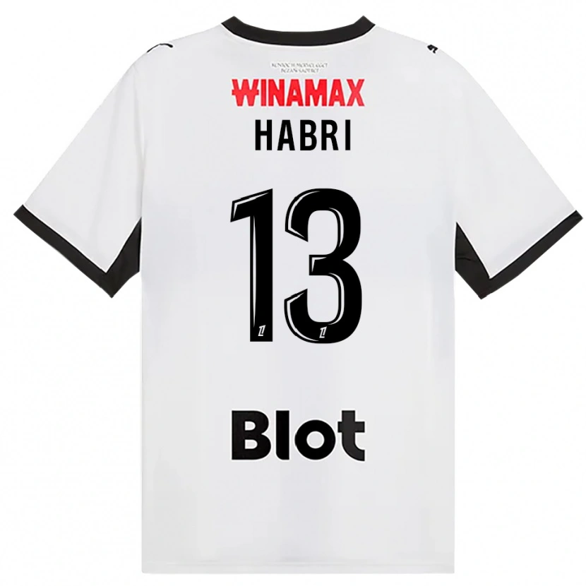 Danxen Dames Issa Habri #13 Zwart Wit Rood Uitshirt Uittenue 2026/27 T-Shirt