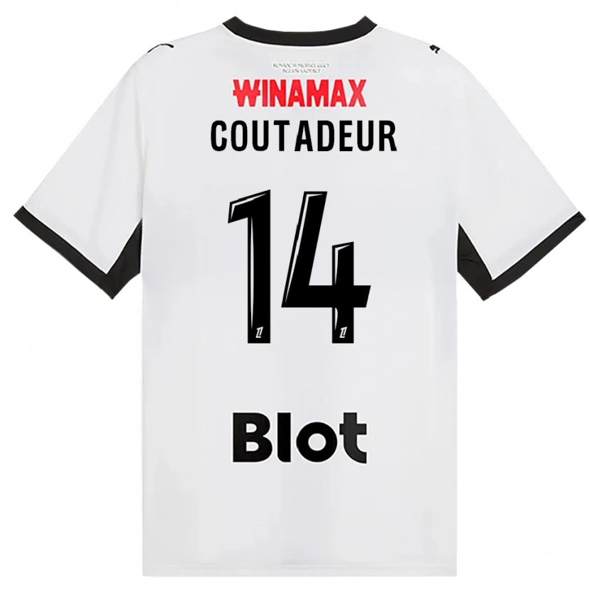 Danxen Dames Diego Coutadeur #14 Zwart Wit Rood Uitshirt Uittenue 2026/27 T-Shirt